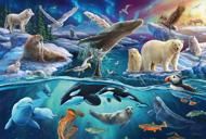 Puzzle Zvieratá v Arktíde