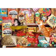 Puzzle Cat's sweets