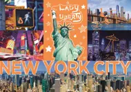 Puzzle New York - svietiace