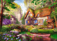 Puzzle Premium Plus Tea Time: Woodland Cottage