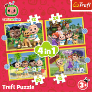 Puzzle 4v1 Cocomelon: Zoznámte sa s postavičkami image 6
