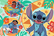 Puzzle Boldog Lilo és Stitch napját