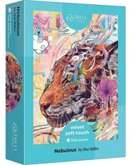 Puzzle VELVET Nebulous Tigru colorat UFT
