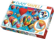 Puzzle Kolekacia Crazy Shapes: Farebné balóny
