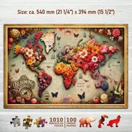Puzzle Colorful Map