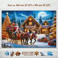 Puzzle Santa Claus prichádza image 2