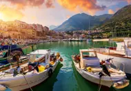 Puzzle Pristanišče in ribiški čolni - Sicilija