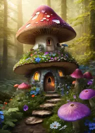Puzzle Mushroom House of the Undergrowth
