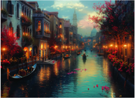 Puzzle Dawn In Venice