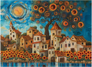 Puzzle Sunflowers