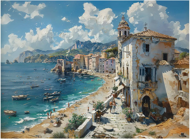 Puzzle The Village By The Sea
