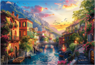 Puzzle Mediterranean Village