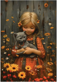Puzzle Cute Girl