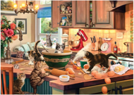 Puzzle Kitten Kitchen Capers