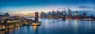 Puzzle Brooklynský most, panorama New Yorku
