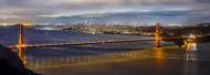 Puzzle Golden Gate, panorama San Francisca