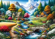 Puzzle Pole barev