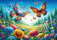 Puzzle Křídla jara