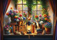 Puzzle Zahrada knih