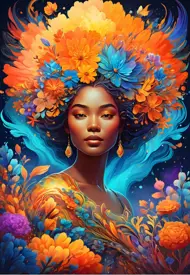 Puzzle Puterea florilor