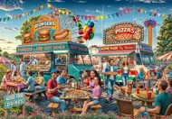 Puzzle Élelmiszer Trailer
