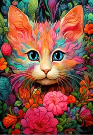 Puzzle Kitty & Bloom