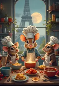 Puzzle Kleine Köche von Paris
