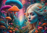 Puzzle Rainbow Forest