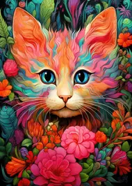 Puzzle Kitty & Bloom