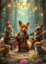 Puzzle Concert in the Forest