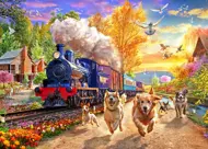 Puzzle Following The Train