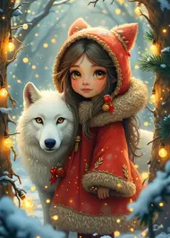 Puzzle My Friend the Wolf