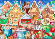 Puzzle Cukríky a kakao