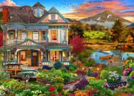 Puzzle Záhrada Country Home