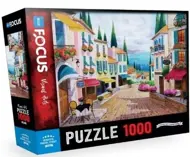 Puzzle Beautiful coastal street