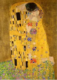 Puzzle Klimt: The Kiss, small box