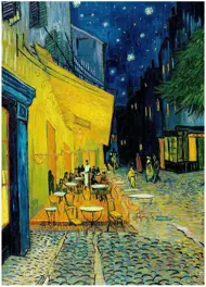 Puzzle Vincet van Gogh: Café terrace at night, small box