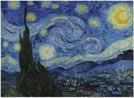 Puzzle Vincet van Gogh: Starry Night