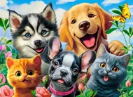 Puzzle Selfie kućnih ljubimaca