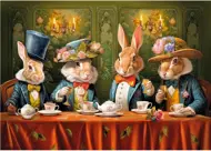 Puzzle Fancy Bunny Party