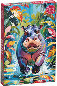 Puzzle Happy Hippo
