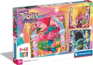 Puzzle 3x48 DreamWorks Trolls 3 Band Together