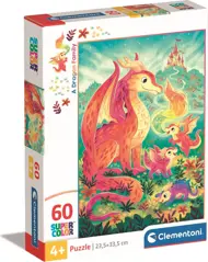 Puzzle Rodzina smoków