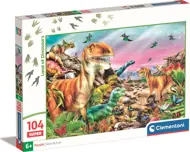 Puzzle Krajina dinosaurov