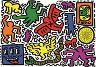 Puzzle Serija Novo Art: Keith Haring