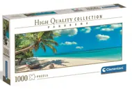 Puzzle Panoráma hojdačky pri oceáne