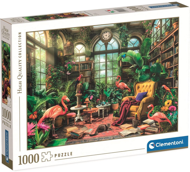 Puzzle Knižnica v skleníku