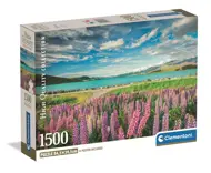 Puzzle Lupins At Lake Tekapo