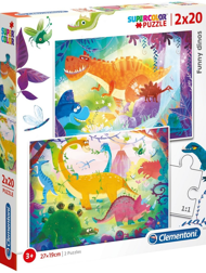 Puzzle 2x20 Funny Dinosaurs