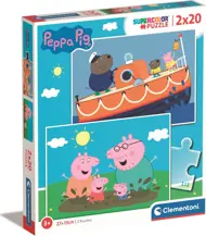Puzzle 2x20 Peppa Pig